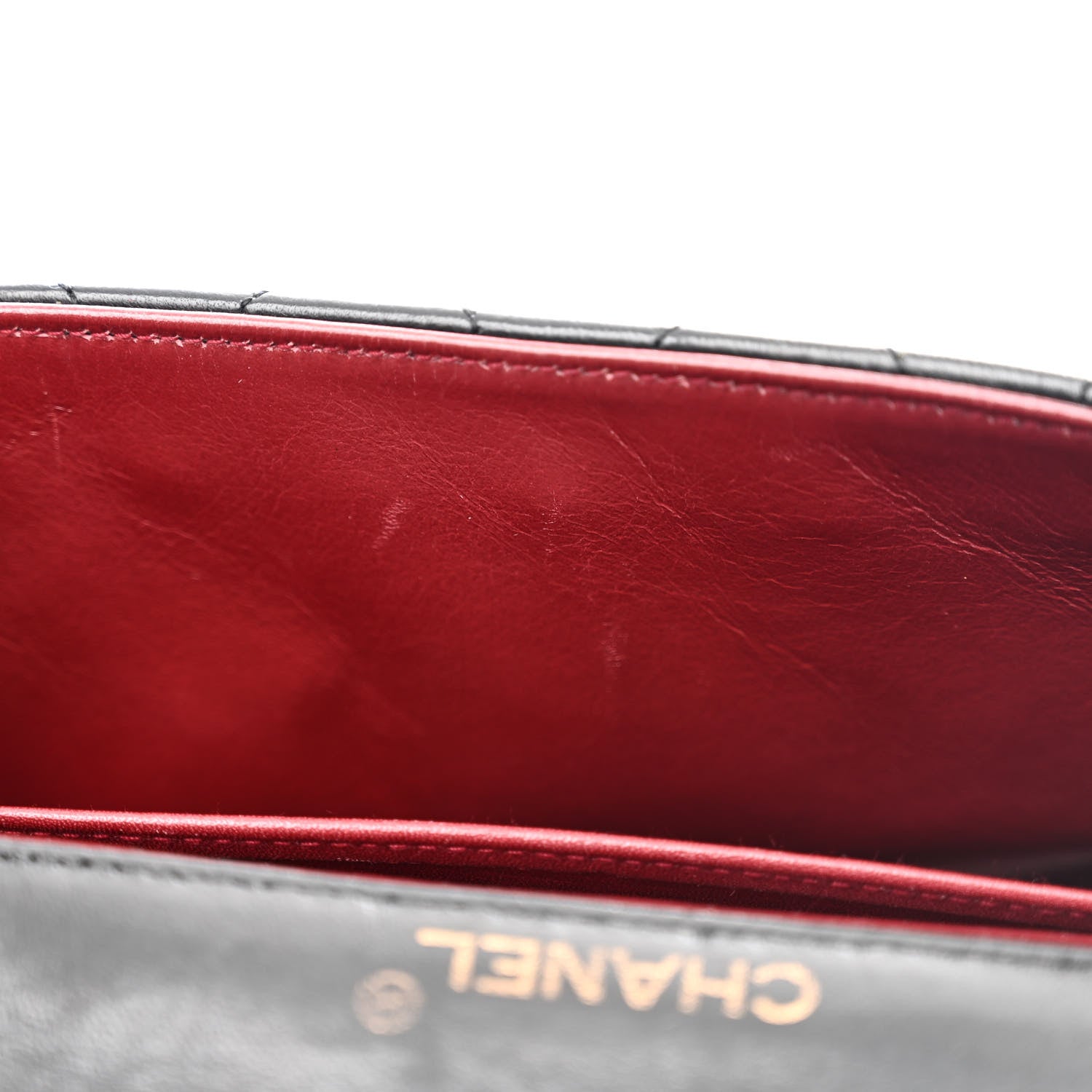 Chanel Lambskin Quilted Single Flap Black 12 of 12