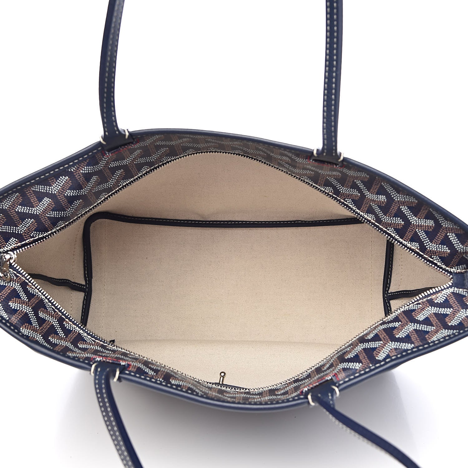 Goyard Goyardine Artois PM Navy 5 of 16