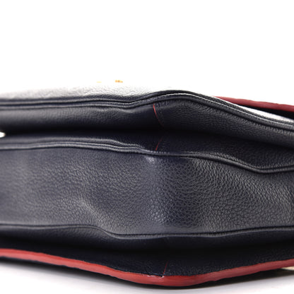 Louis Vuitton Empreinte Pochette Metis Marine Rouge 6 of 10