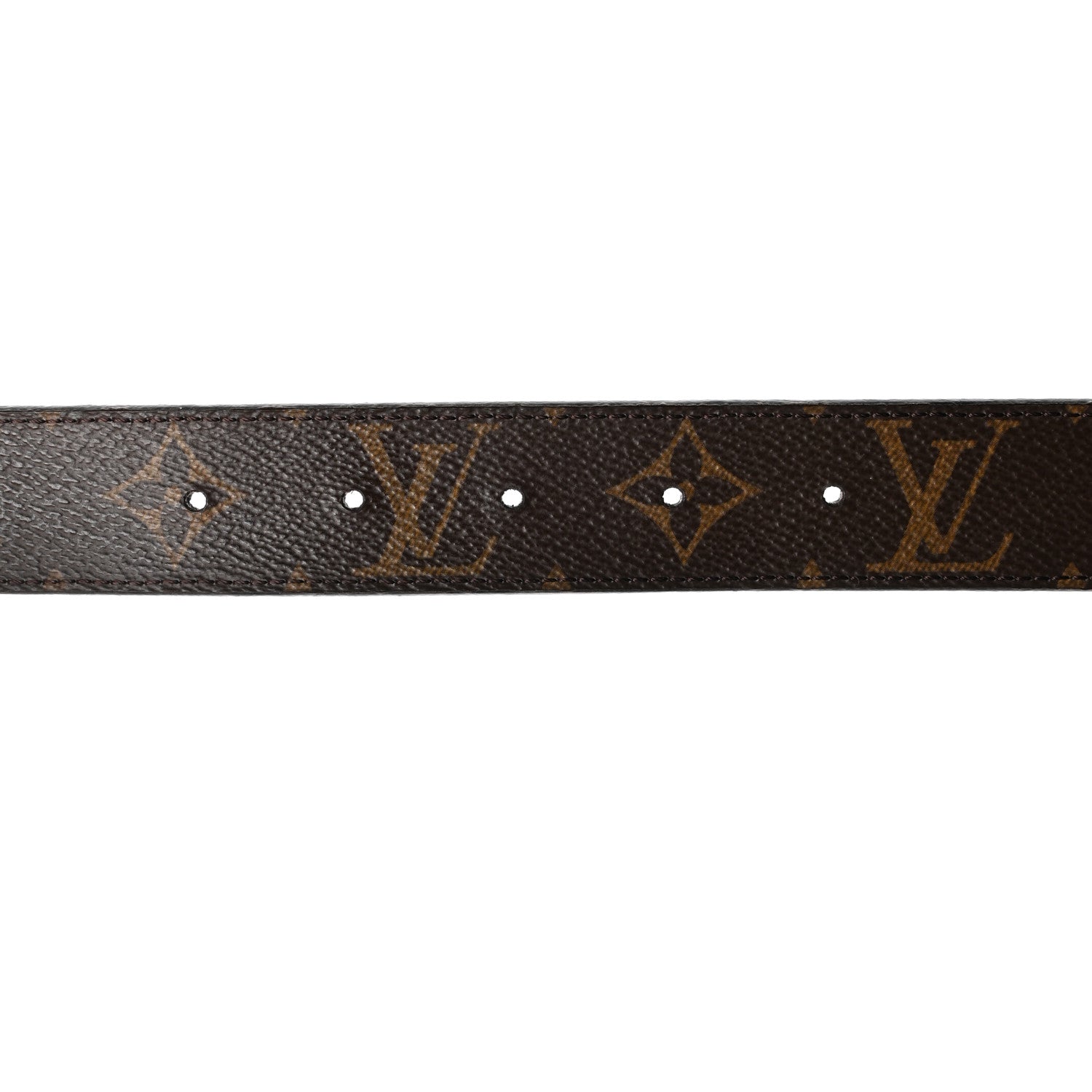 Louis Vuitton Calfskin Monogram 30mm LV Initiales Reversible Belt 80/32 Black 6 of 7