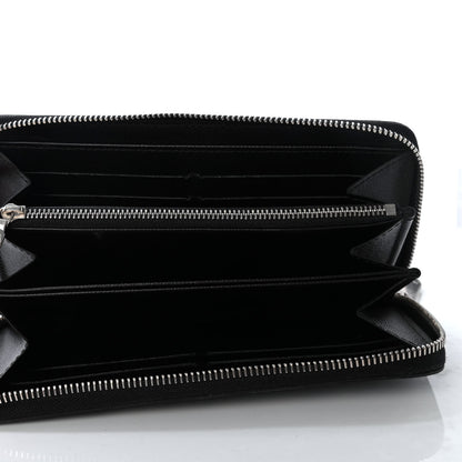 Louis Vuitton Epi Zippy Wallet Black 5 of 5