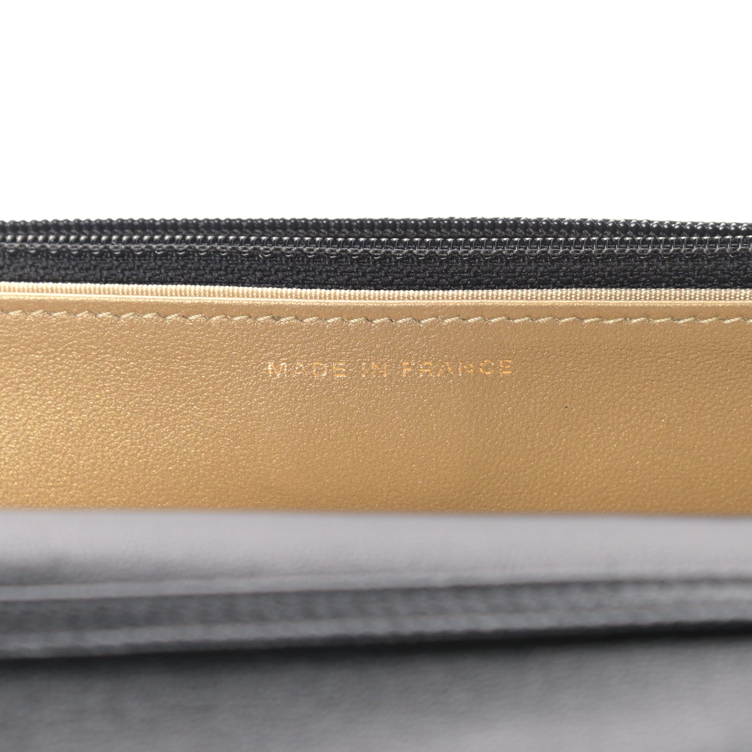 Chanel Lambskin Quilted CC Pearl Crush Wallet on Chain WOC Black 6 of 11