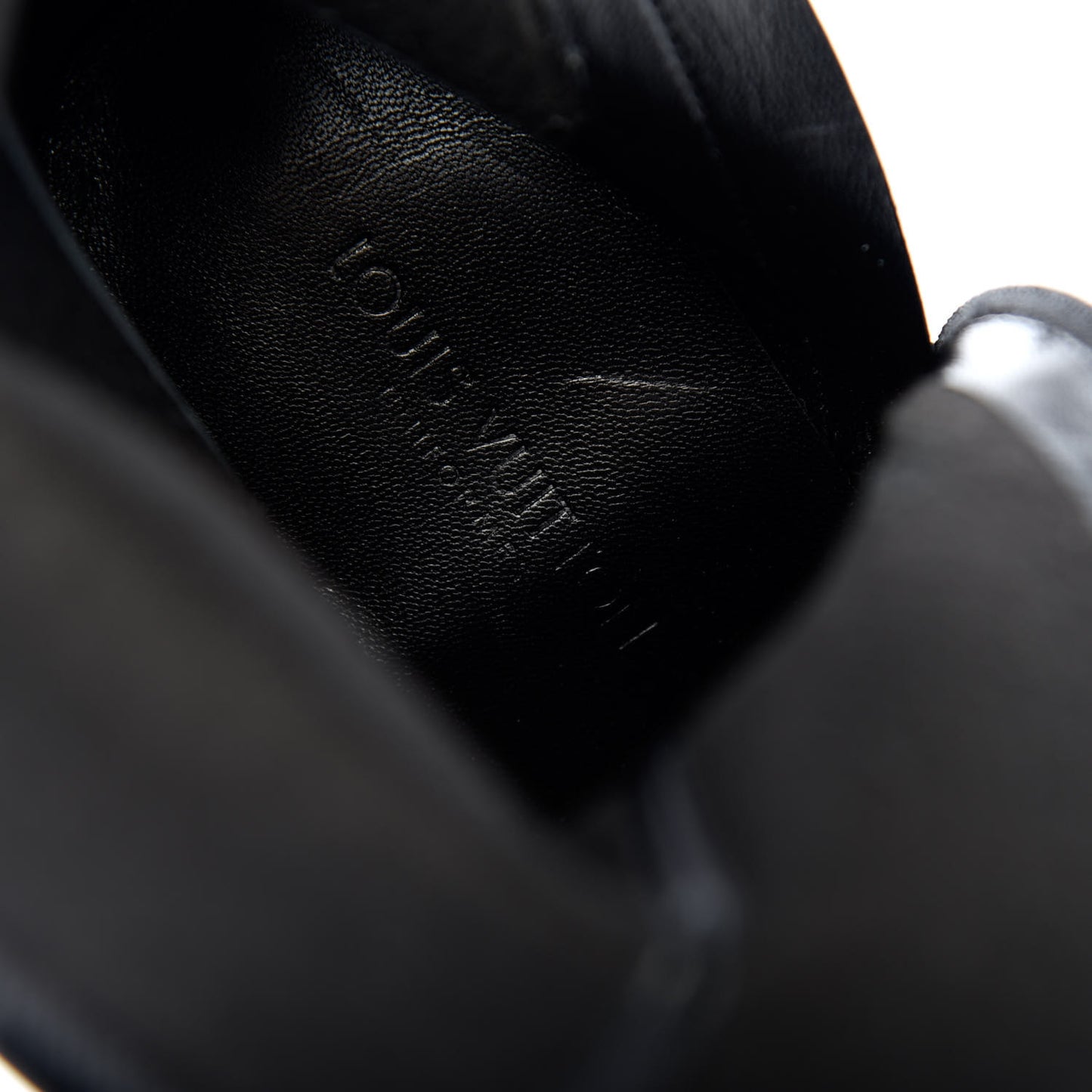 Patent Silhouette Ankle Boots 38.5 Black