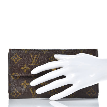 Louis Vuitton Monogram Sarah Wallet 2 of 16