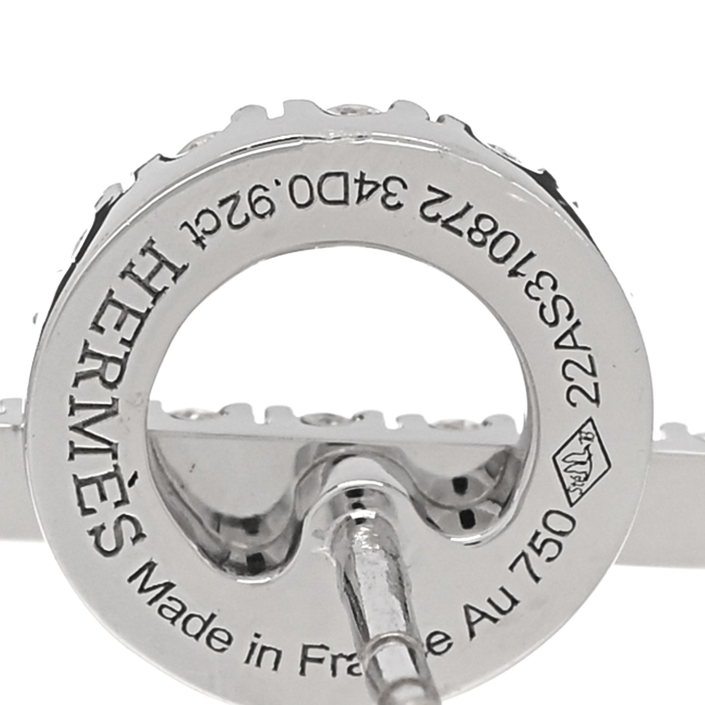 18K White Gold Diamond Finesse Earrings