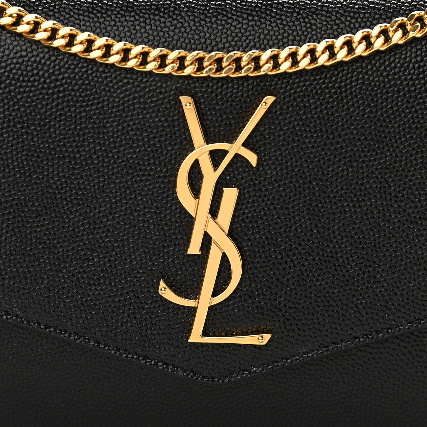 Grain De Poudre Uptown Chain Wallet Black