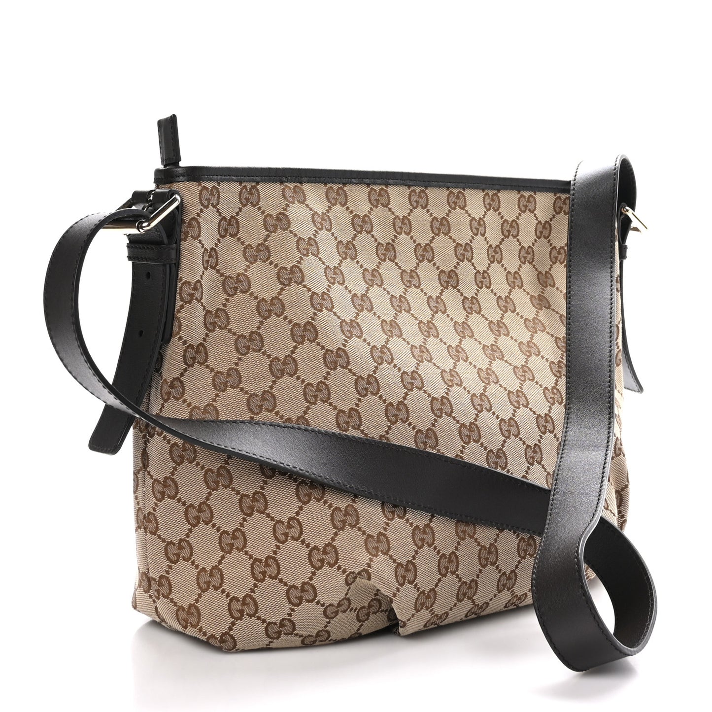 Monogram Messenger Bag Dark Brown