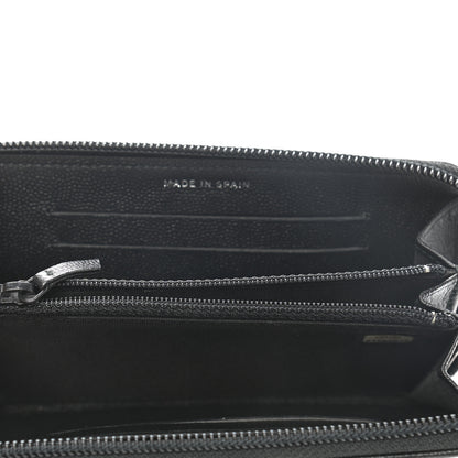 Chanel Caviar Quilted Small Boy Zip Around Wallet So Black 5 of 8