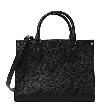 Louis Vuitton Empreinte Monogram Giant Onthego PM Black 1 of 6