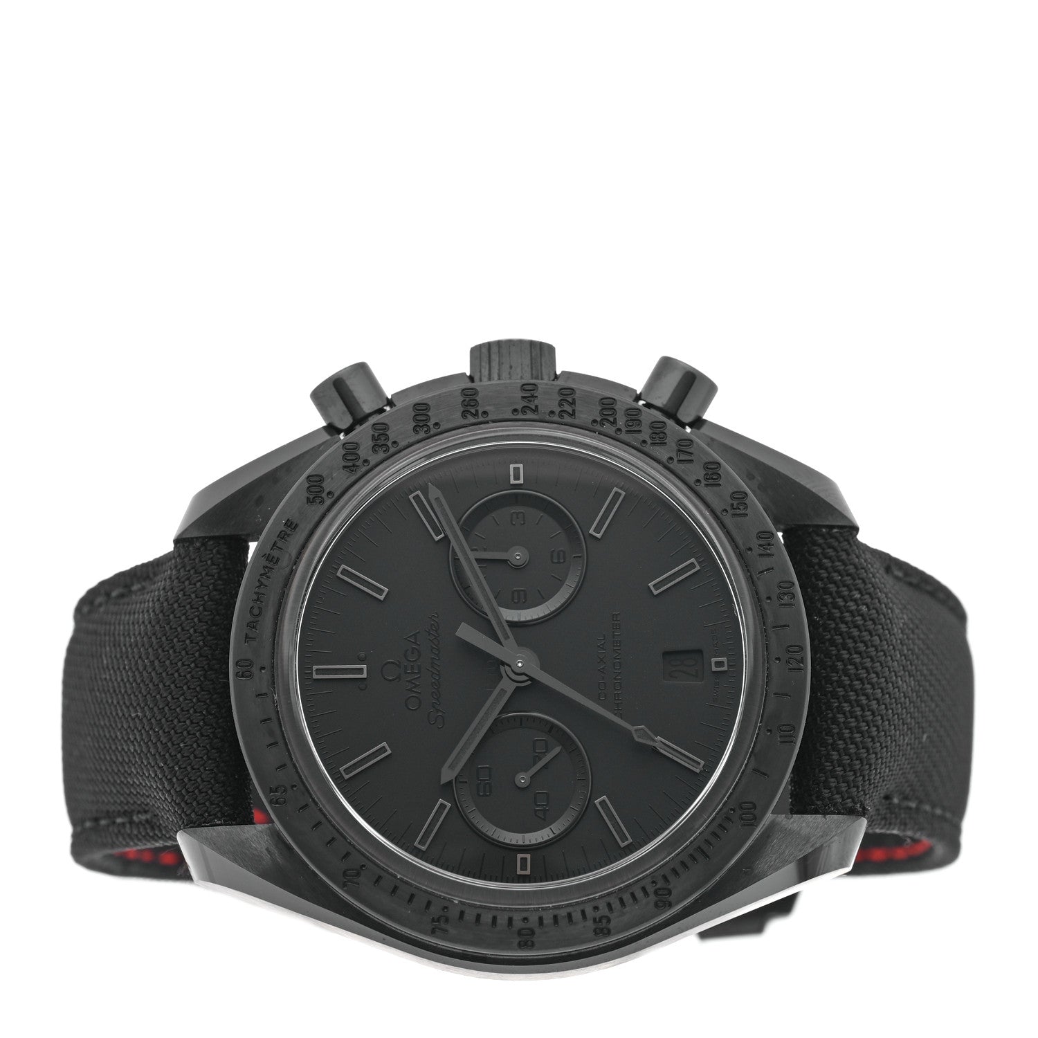 Omega Ceramic Fabric 44.25mm Speedmaster Dark Side Of The Moon Chronograph Automatic Watch Black 311.92.44.51.01.005 2 of 5