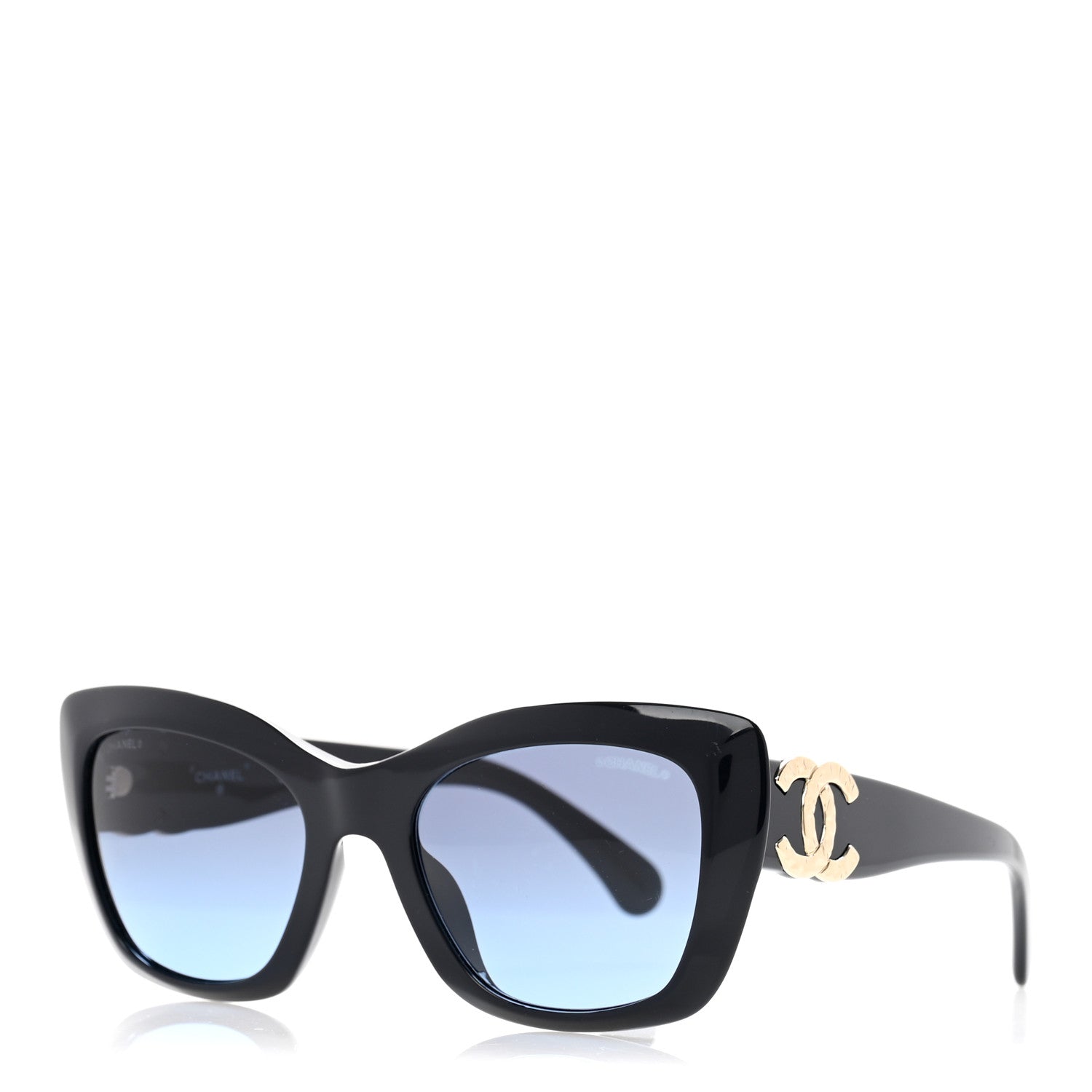 Chanel Acetate Square Sunglasses 71395A Navy 1 of 8