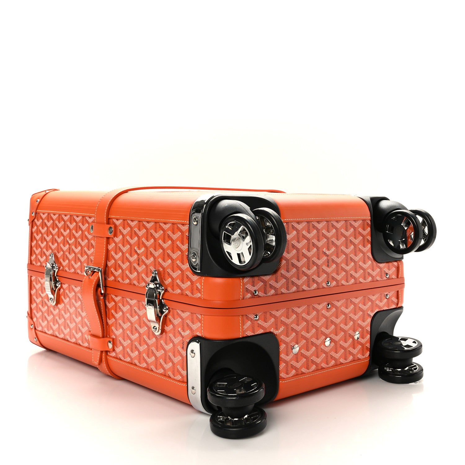 Goyard Goyardine Bourget PM Orange 3 of 7