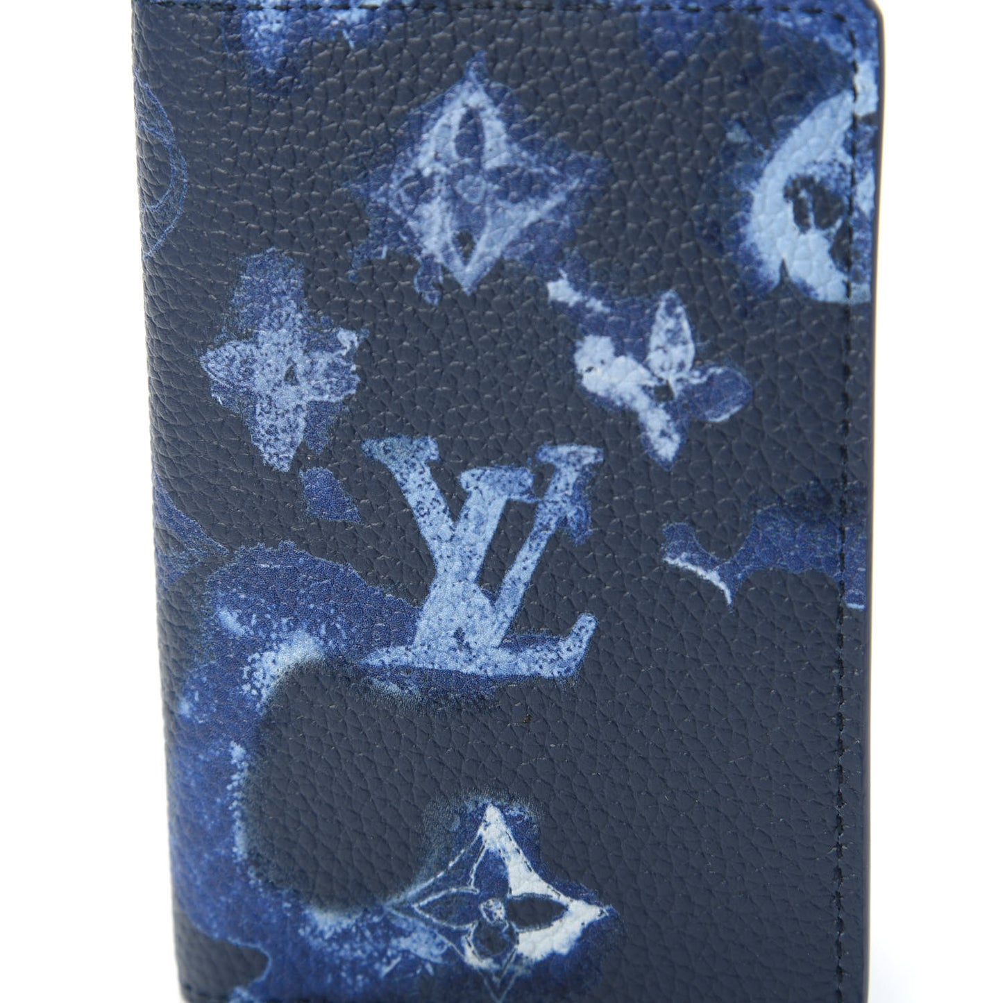 Monogram Ink Watercolor Pocket Organizer