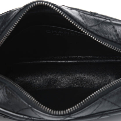 Chanel Aged Calfskin Quilted Mini Reissue Camera Case Black 5 of 6