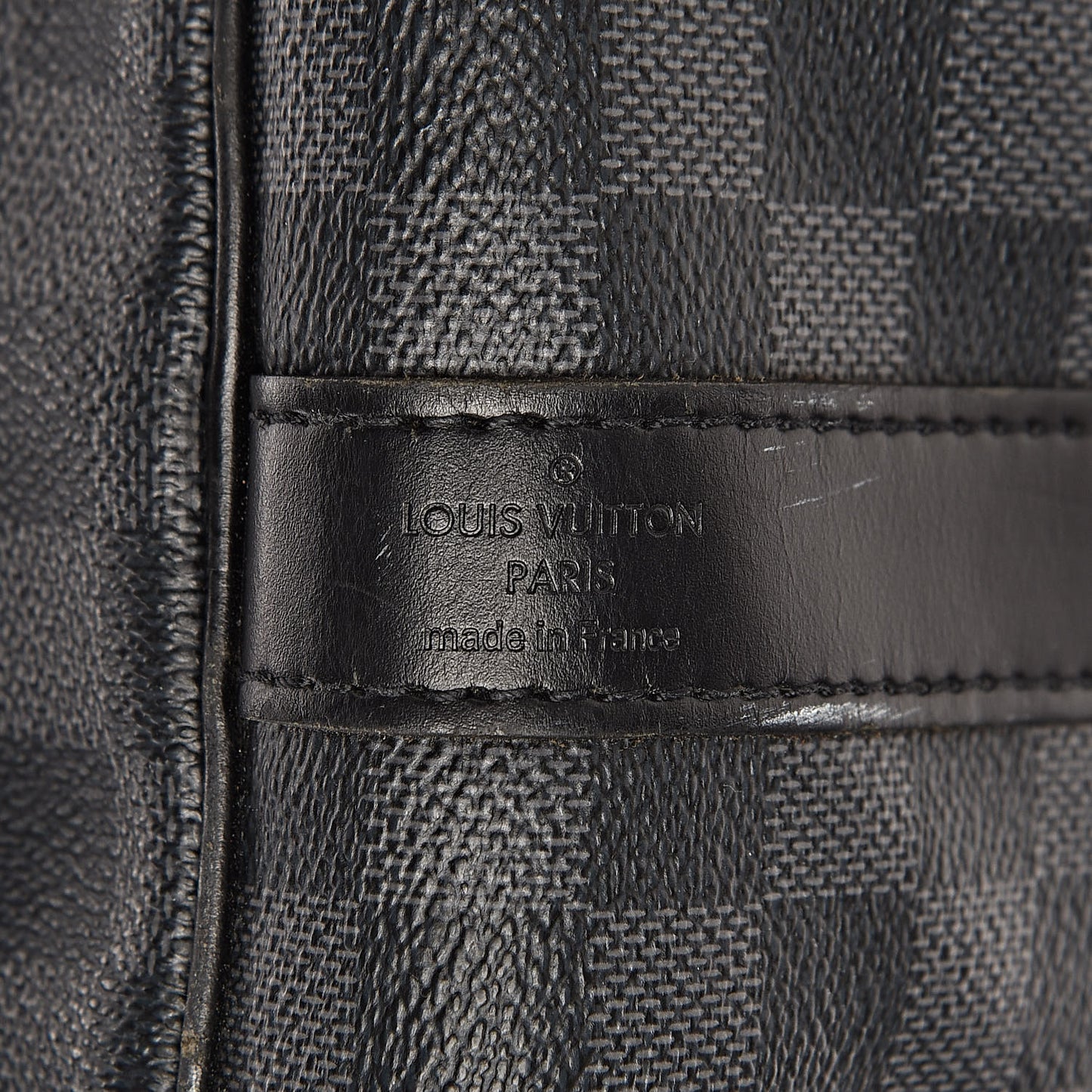 Damier Graphite Keepall Bandouliere 55