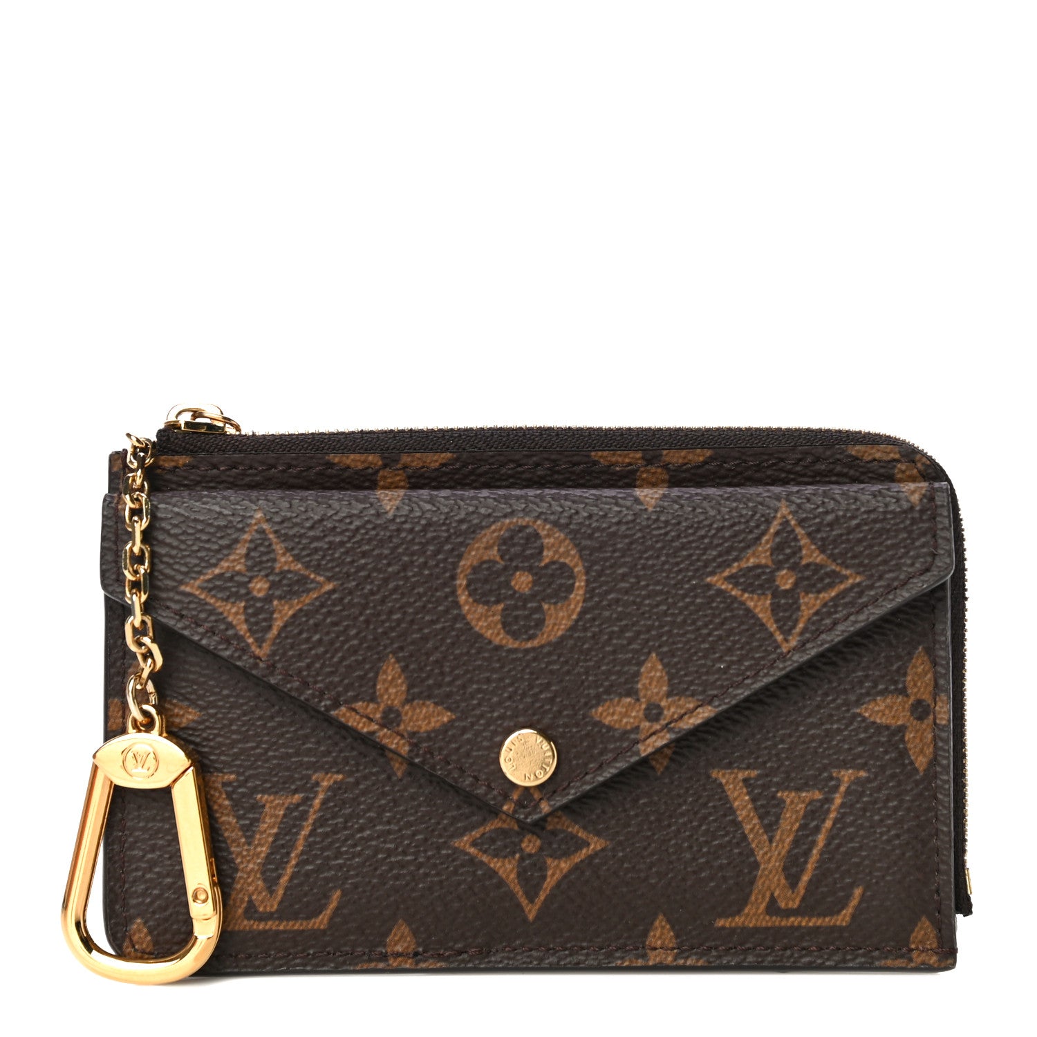 Louis Vuitton Monogram Recto Verso Card Holder Black 1 of 9