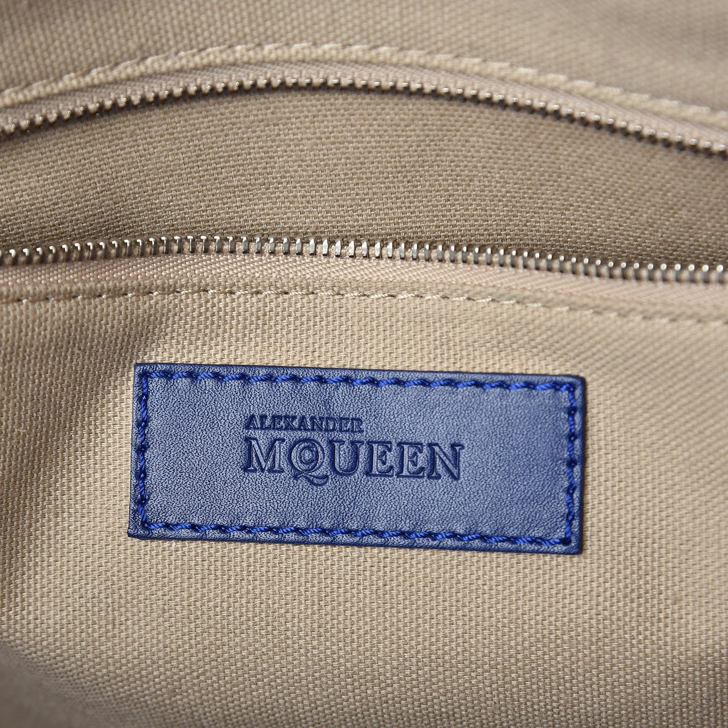 Alexander McQueen Smooth Calfskin Legend Satchel Ultramarine 8 of 8