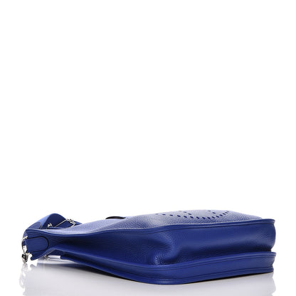 Hermes Epsom Evelyne III GM Bleu Electrique 5 of 10