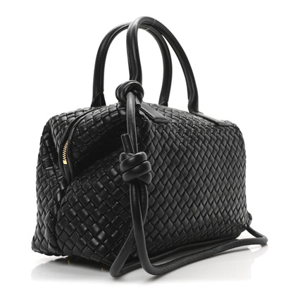 Bottega Veneta Nappa Intrecciato Medium Bauletto Black Black 3 of 9