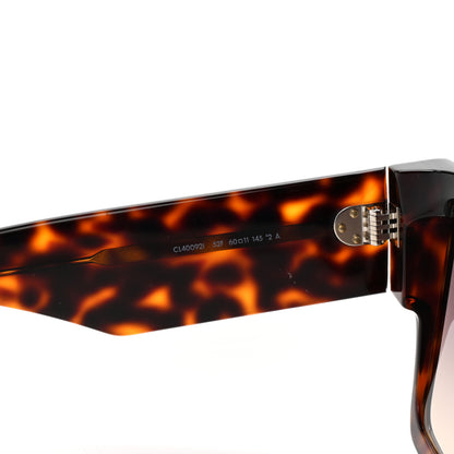 Celine Acetate Flat Top Rectangular Sunglasses CL400921 Dark Havana 6 of 8