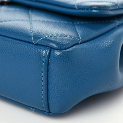 Chanel Caviar Quilted My Everything Small Flap Blue 8 of 9