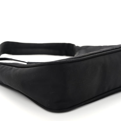 Prada Tessuto Nylon Mini Re-Edition 2000 Bag Black 8 of 9