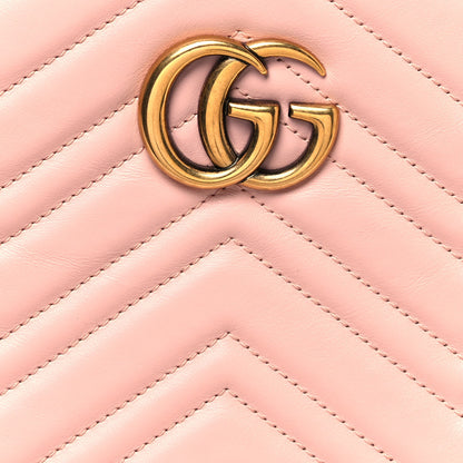 Gucci Calfskin Matelasse GG Marmont Dome Backpack Perfect Pink 8 of 12