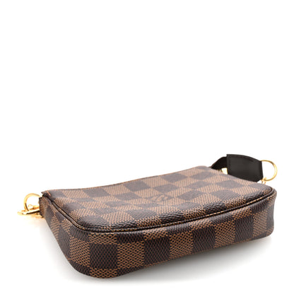 Louis Vuitton Damier Ebene Mini Pochette Accessories 4 of 8