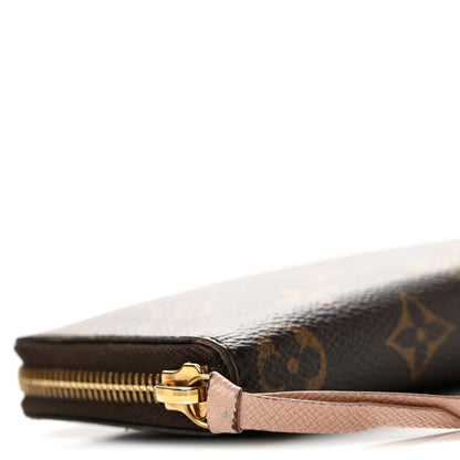 Louis Vuitton Monogram Clemence Wallet Rose Ballerine 11 of 12