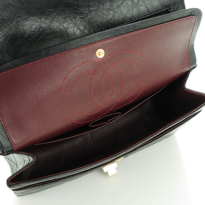 Chanel Aged Calfskin Quilted 2.55 Reissue 226 Flap Black 5 of 7