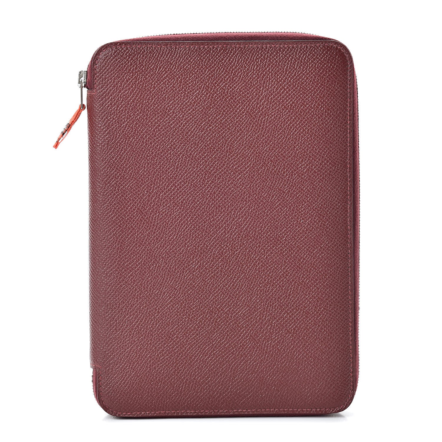Hermes Epsom Silkydaily Globe Trotter Agenda Rouge H 1 of 7