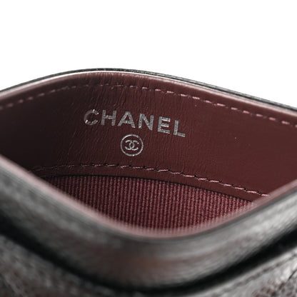 Chanel Caviar Quilted Card Holder Black 6 of 9