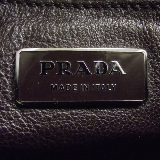 Prada Vernice Messenger Ebano 8 of 10