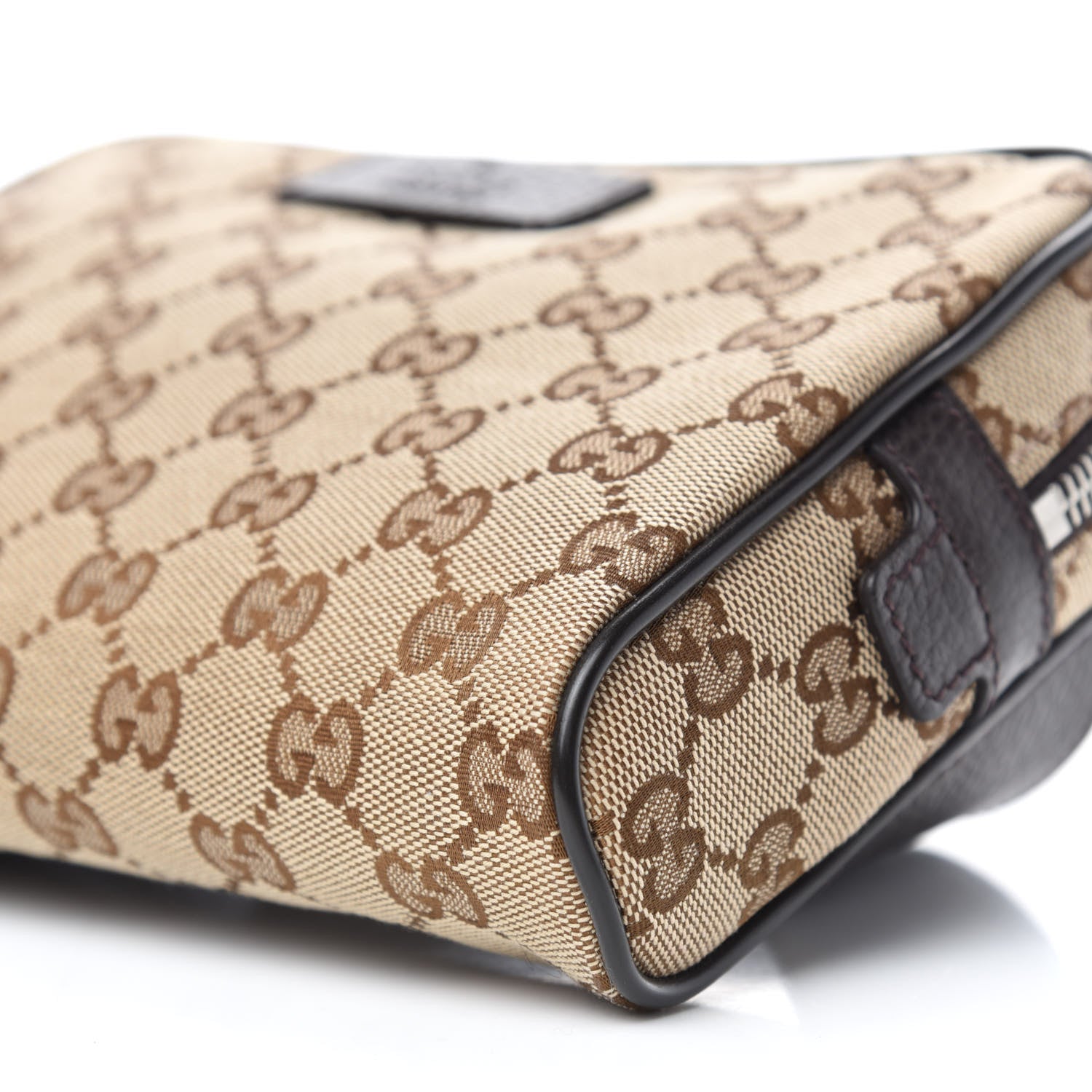 Gucci Monogram Belt Bag Dark Brown 7 of 10