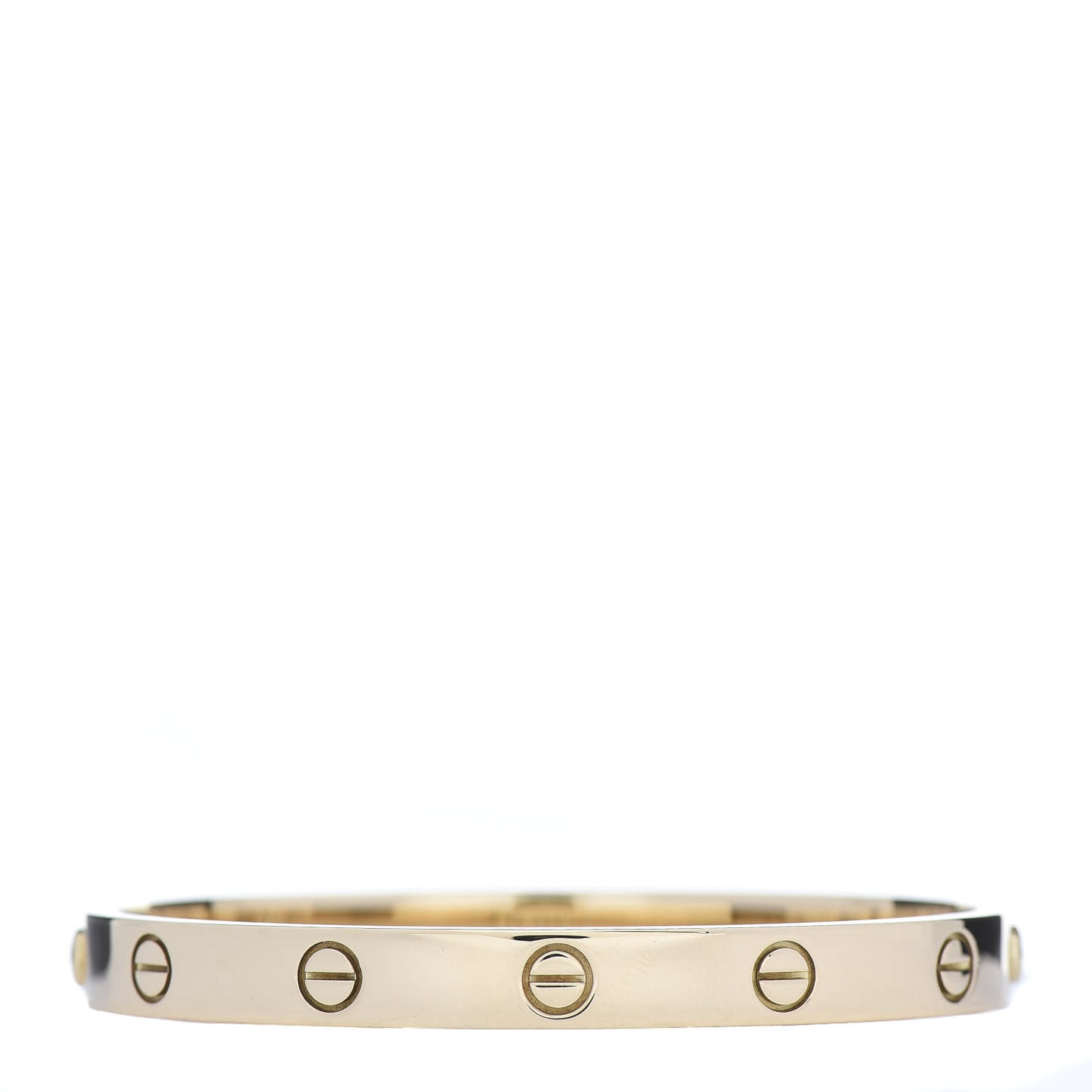 18K Yellow Gold LOVE Bracelet 17