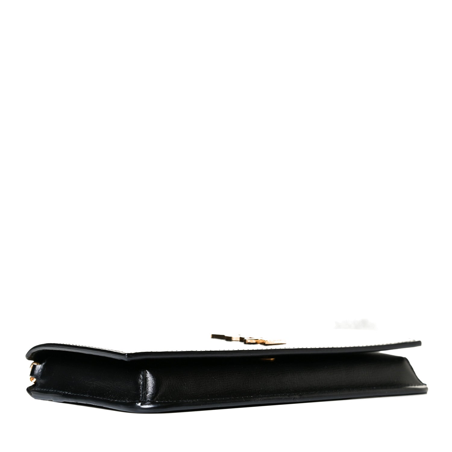Saint Laurent Smooth Calfskin Monogram Phone Holder Crossbody Black 3 of 5