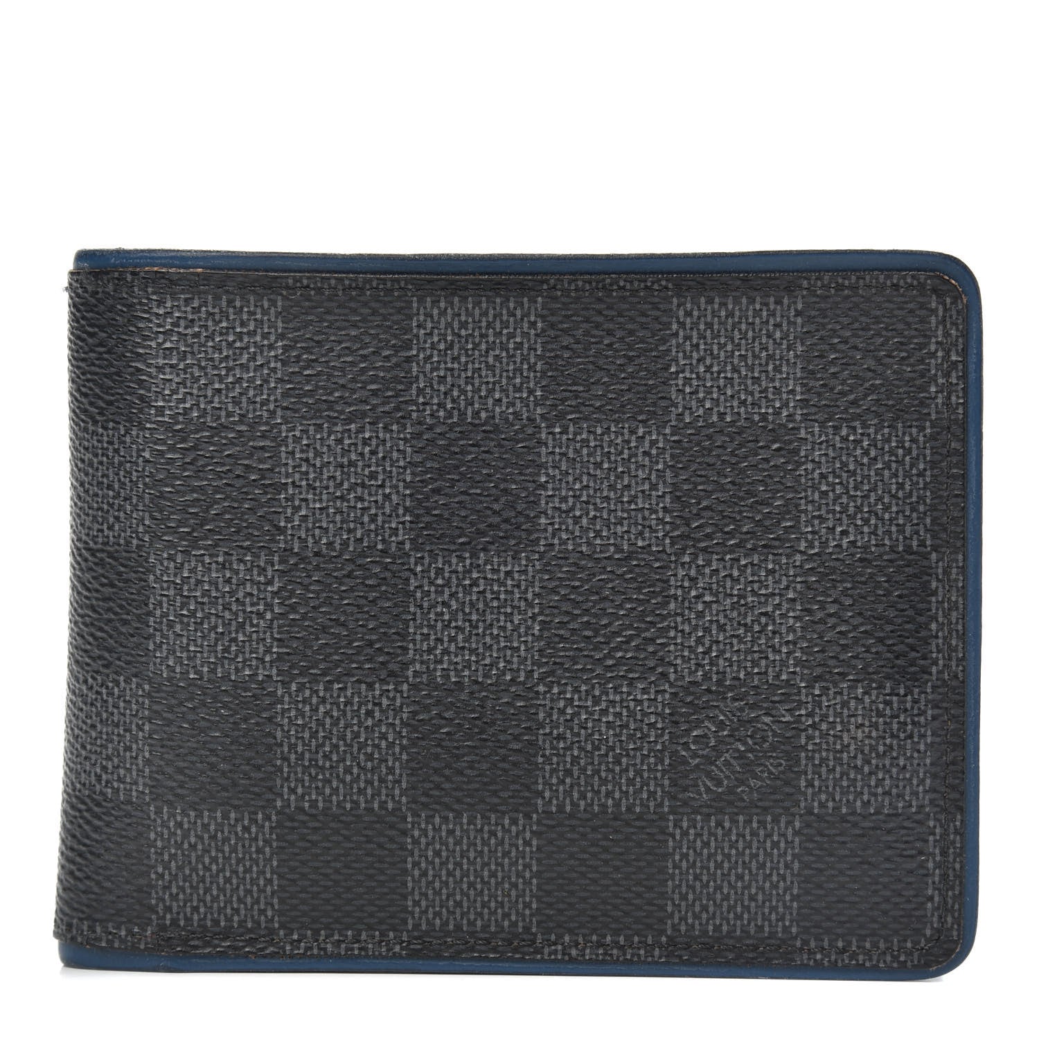 Louis Vuitton Damier Graphite Multiple Wallet Blue 1 of 10