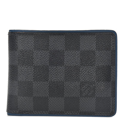 Louis Vuitton Damier Graphite Multiple Wallet Blue 1 of 10