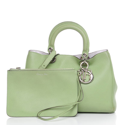 Christian Dior Bullcalf Medium Diorissimo Light Green 4 of 21