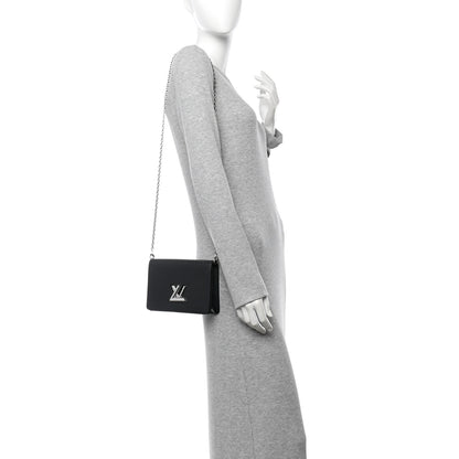 Louis Vuitton Epi Twist Belt Chain Wallet Black 2 of 10