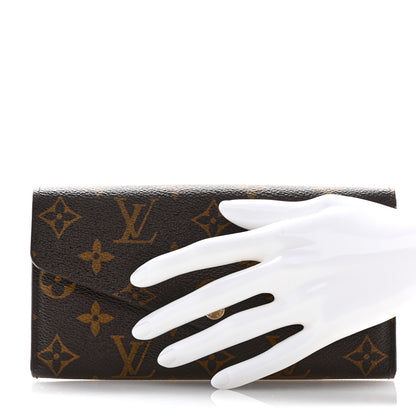 Louis Vuitton Monogram Sarah Wallet NM 2 of 12