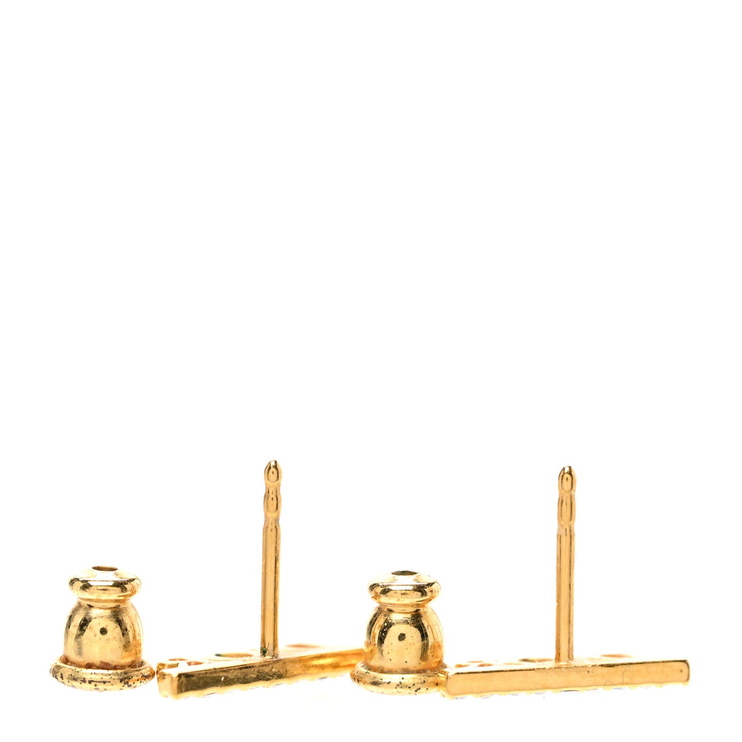 Crystal Dio(r)evolution Earrings Gold