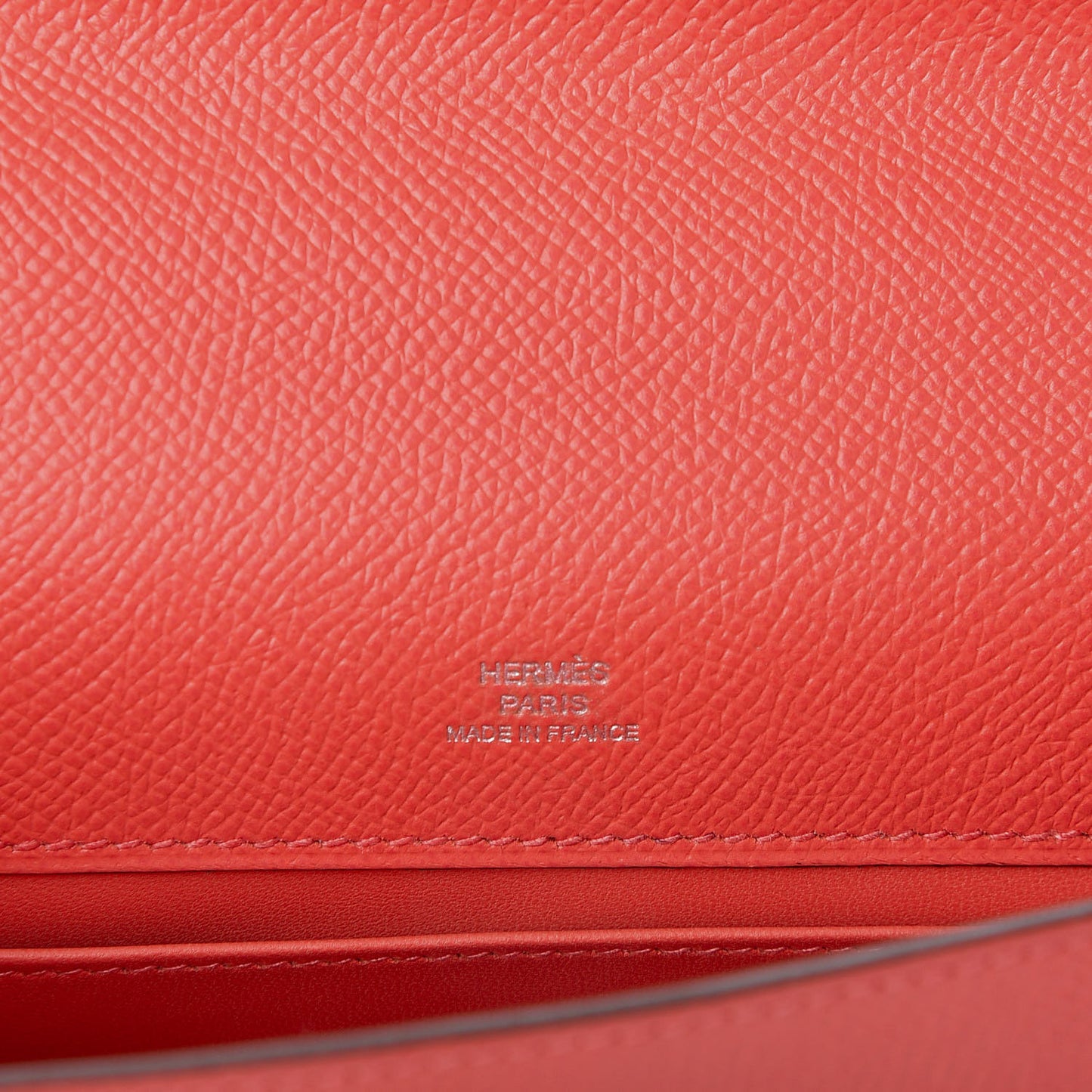 Epsom Kelly Pochette Clutch Rose Jaipur