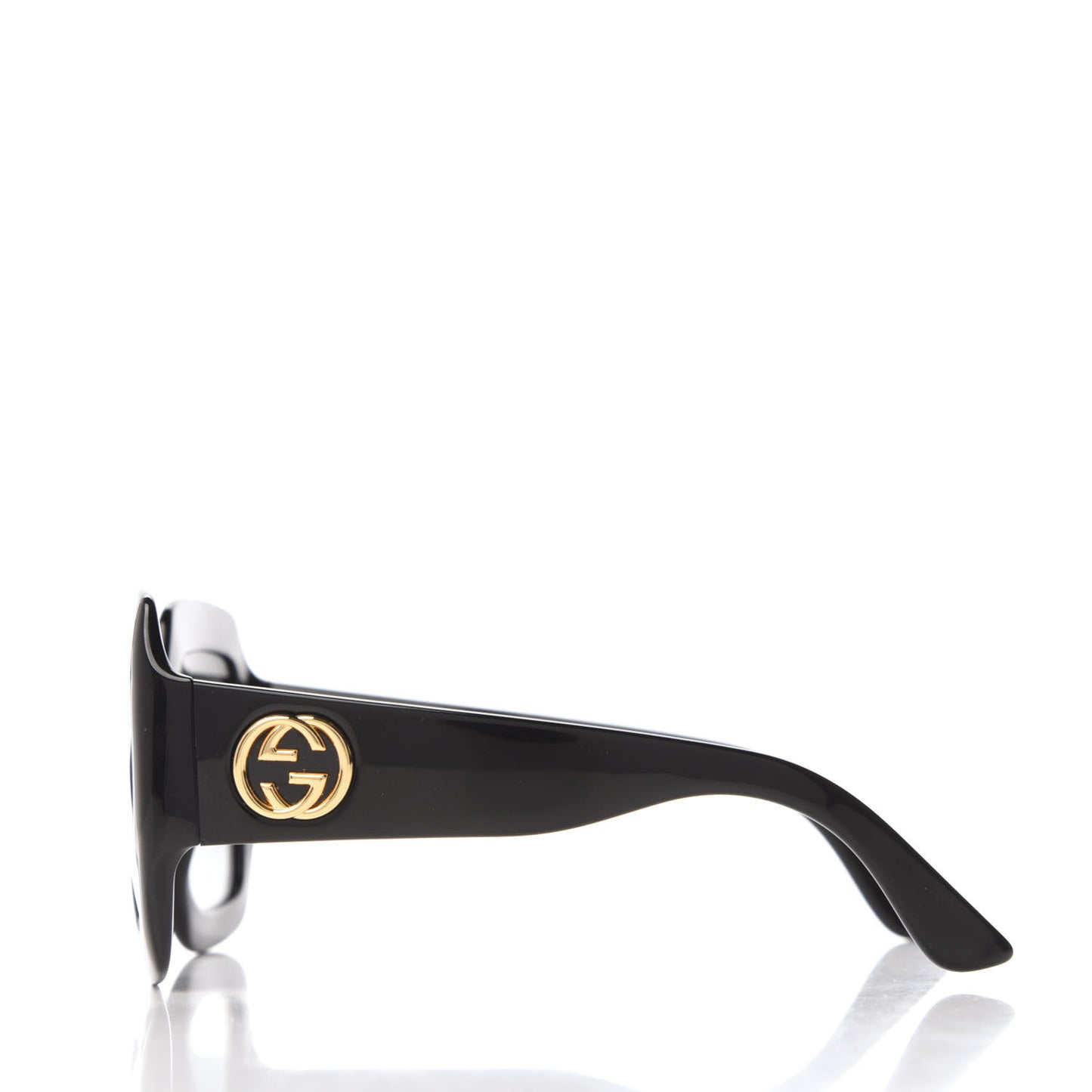 Acetate Square Frame Sunglasses GG0053S Black