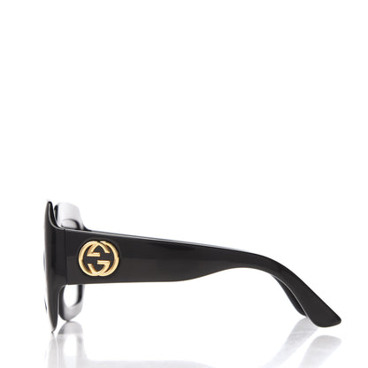 Gucci Acetate Square Frame Sunglasses GG0053S Black 2 of 8