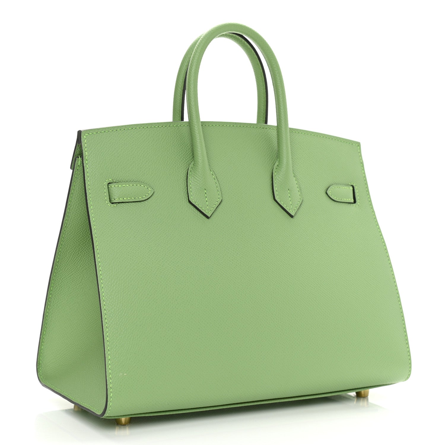 Hermes Epsom Birkin Sellier 25 Vert Criquet 3 of 11