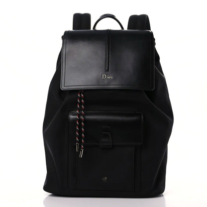 Christian Dior Calfskin Nylon Motion Backpack Black 1 of 9