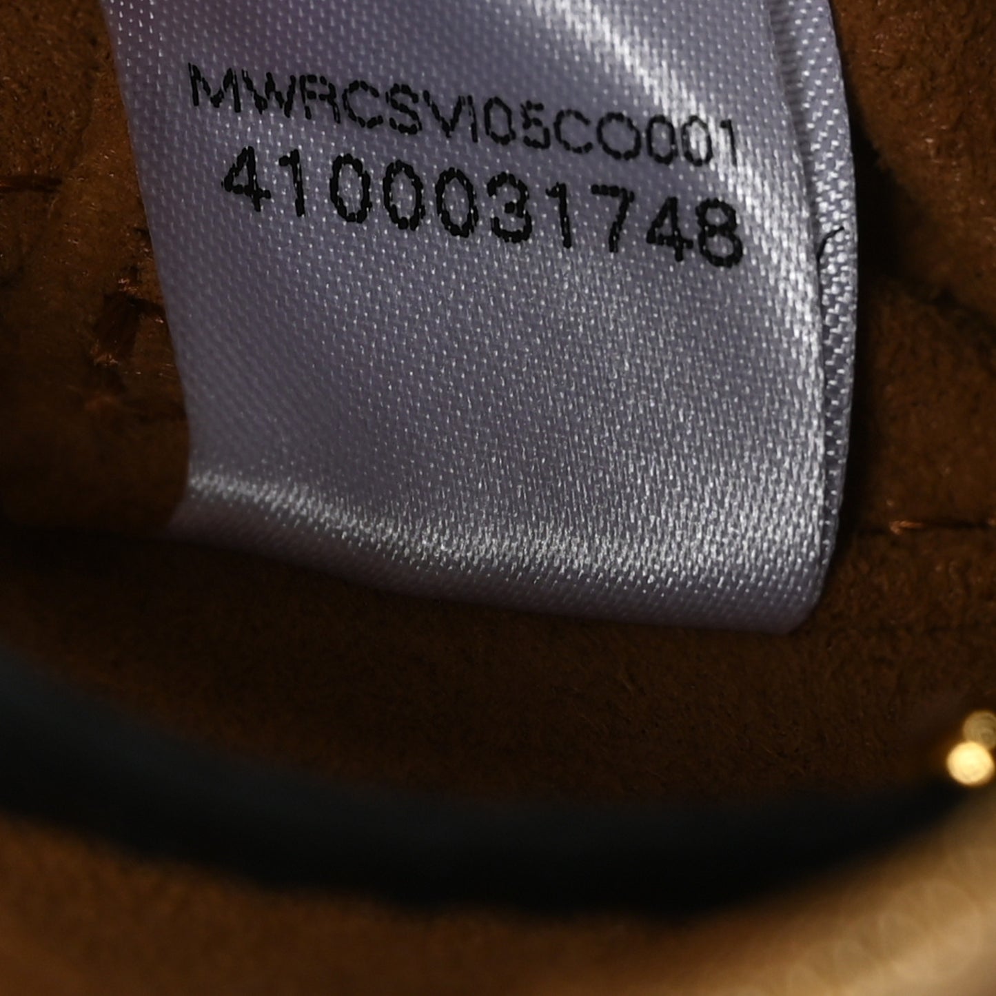 Visetos Rockstar Stud X-Mini Vanity Case Cognac