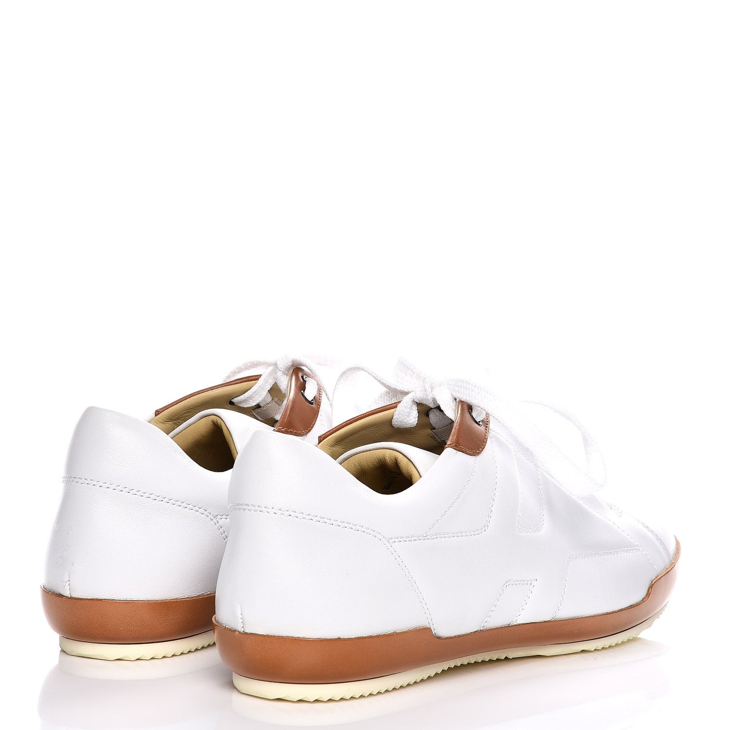 Nappa Impulse Sneakers 38 Blanc Gold