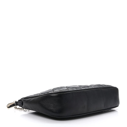 Christian Dior Lambskin Cannage Lady Dior Pochette Black 3 of 5